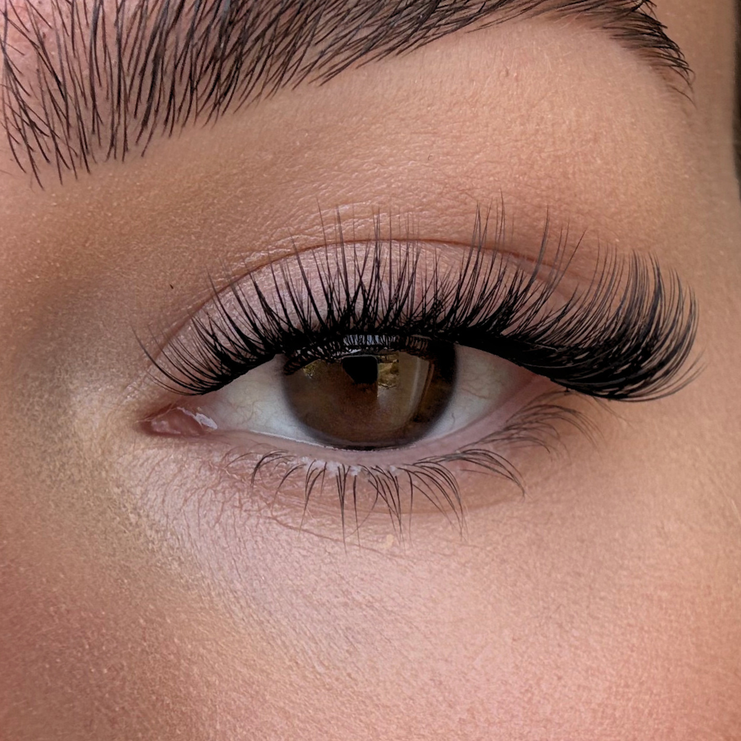 DIY cluster lash extensions lashes