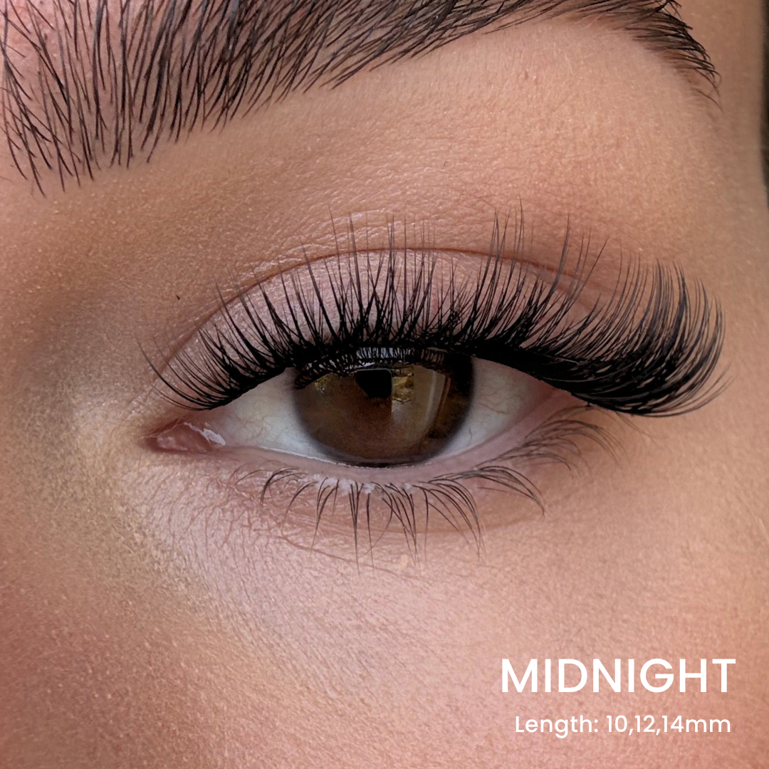 DIY cluster lash extensions lashes