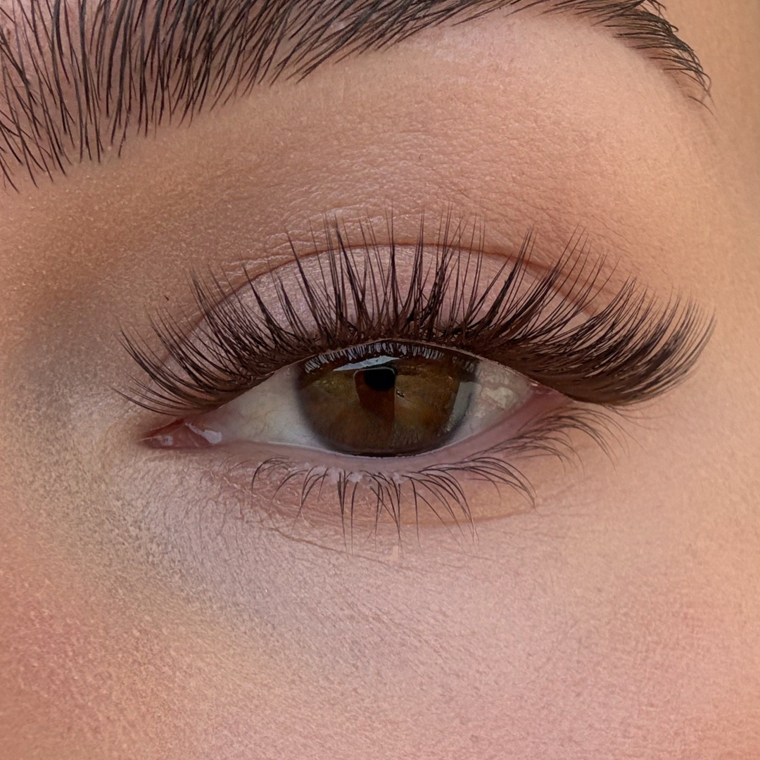 DIY cluster lash extensions lashes