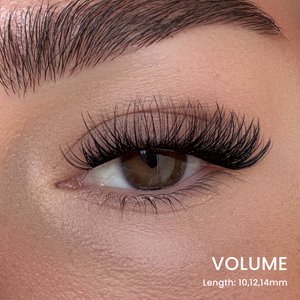 DIY cluster lash extensions lashes