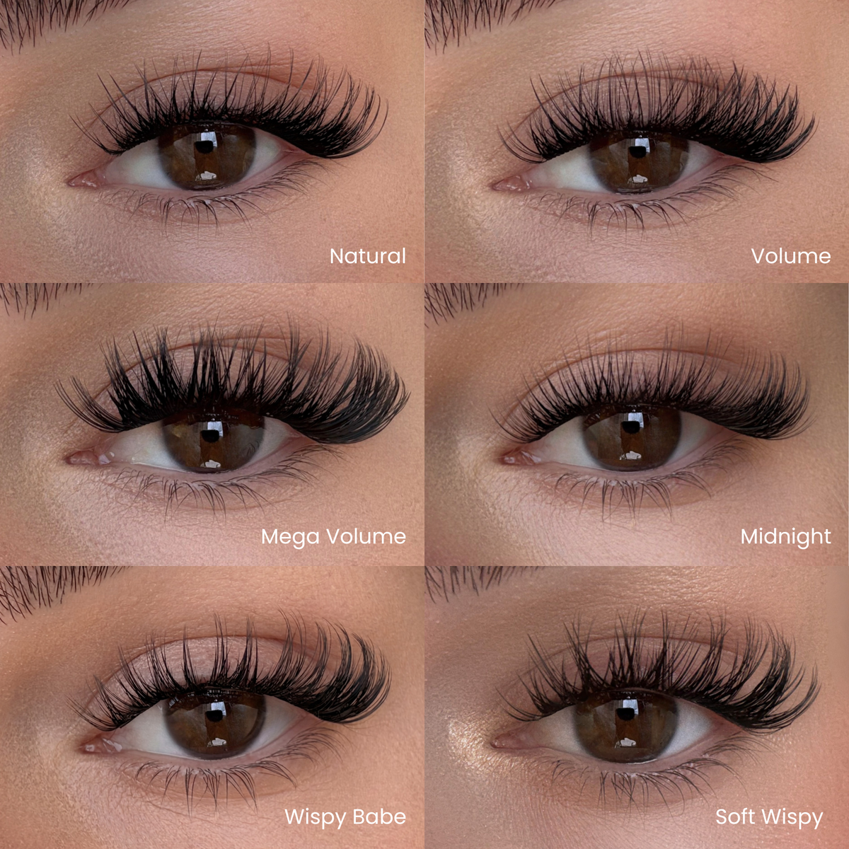 Six Lash Clusters Bundle