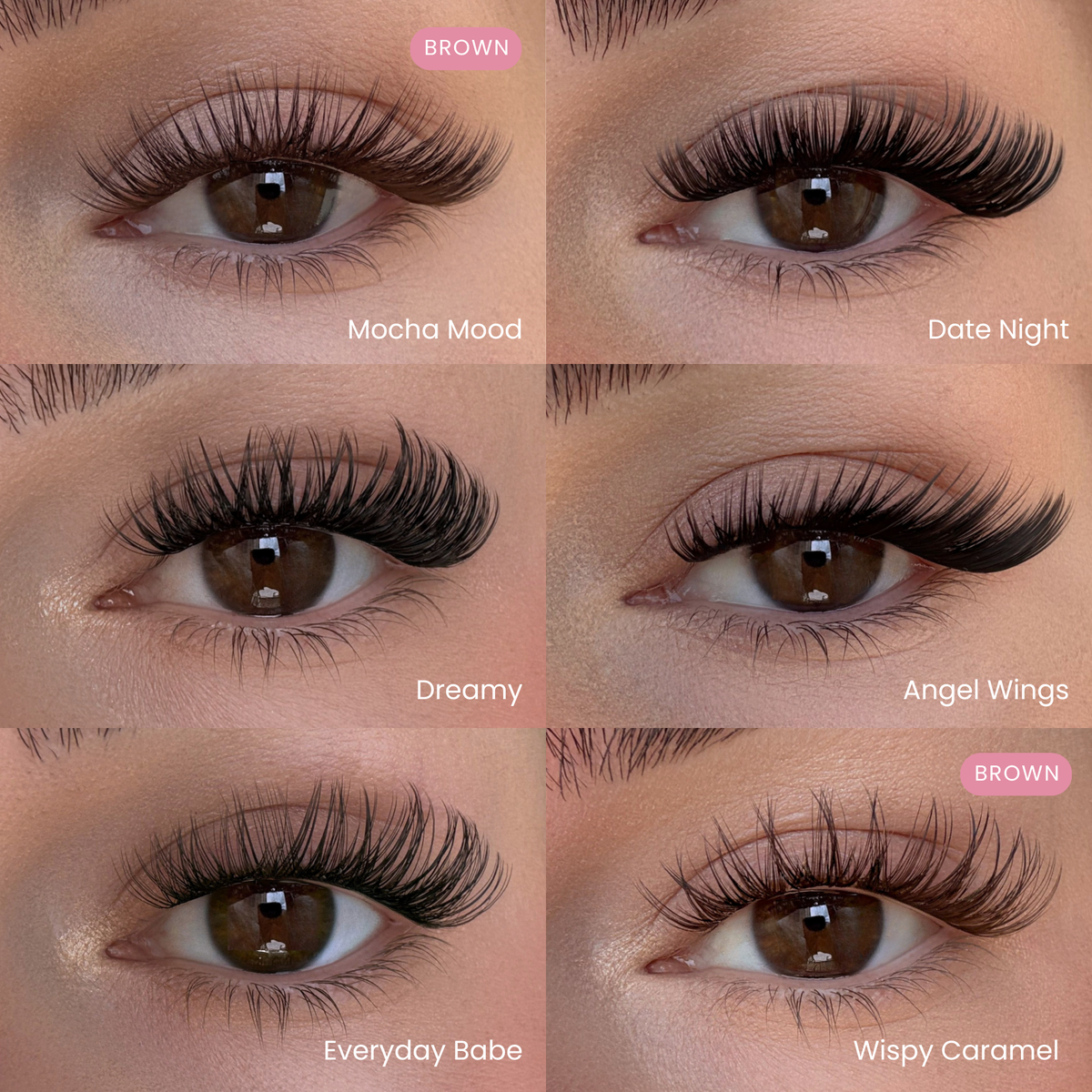 Six Lash Clusters Bundle