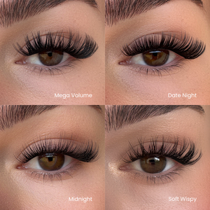 Lash Glow DIY lashes extensions clusters