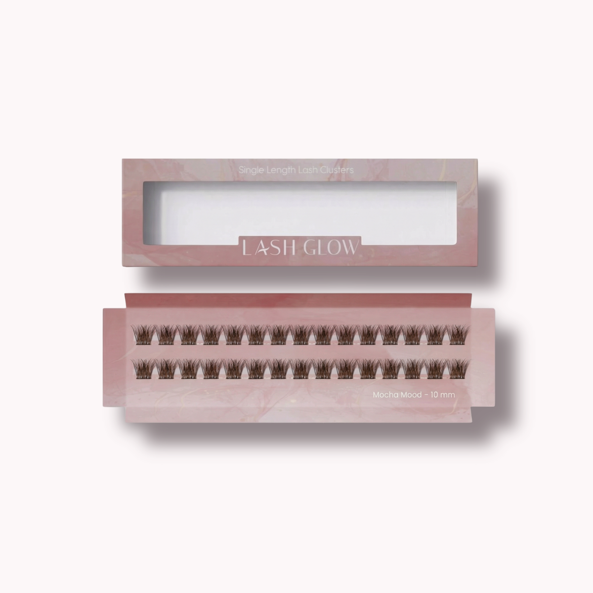 Lash Glow DIY lashes extensions clusters
