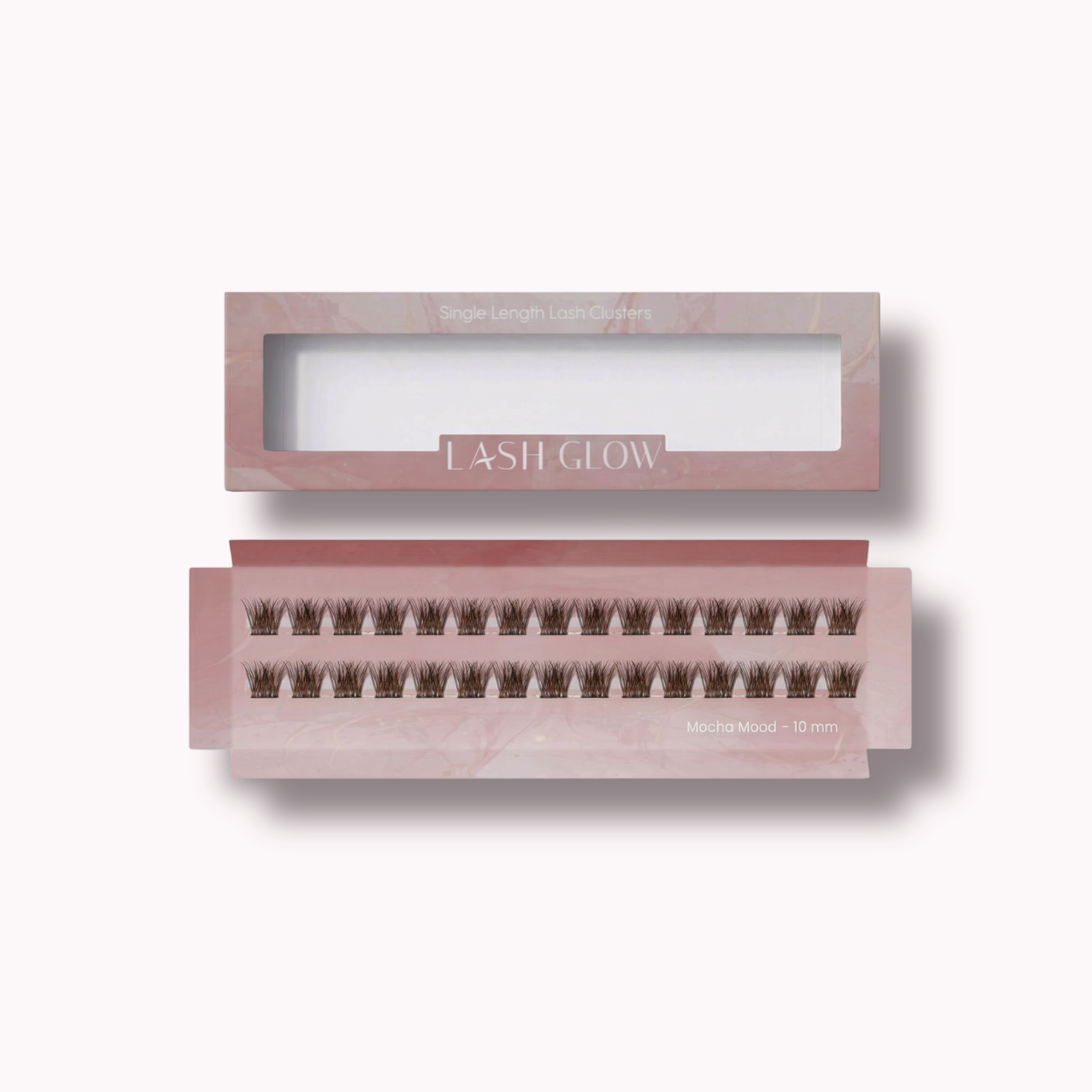 Lash Glow DIY lashes extensions clusters