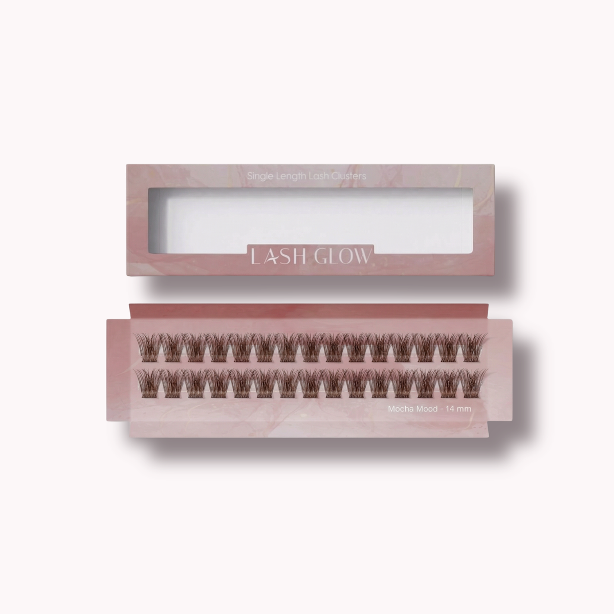 Lash Glow DIY lashes extensions clusters