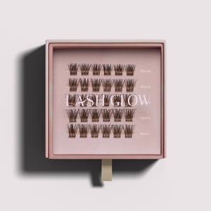 DIY cluster lash extensions lashes