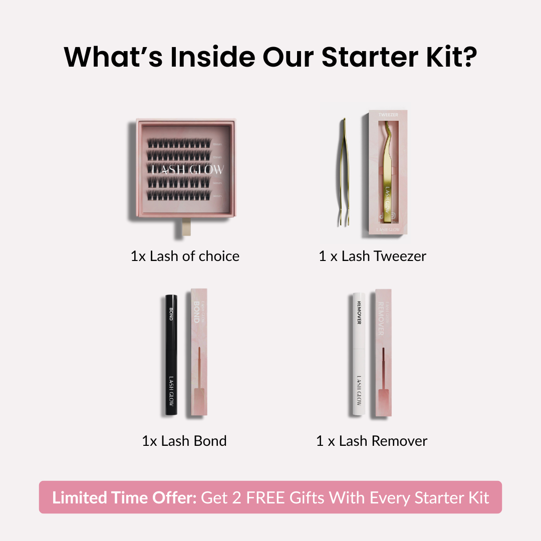 DIY cluster lash extensions lashes 